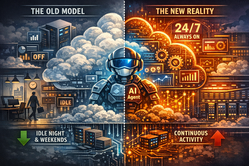 AI Agents Are Quietly Rewriting the Cloud Database Cost Model