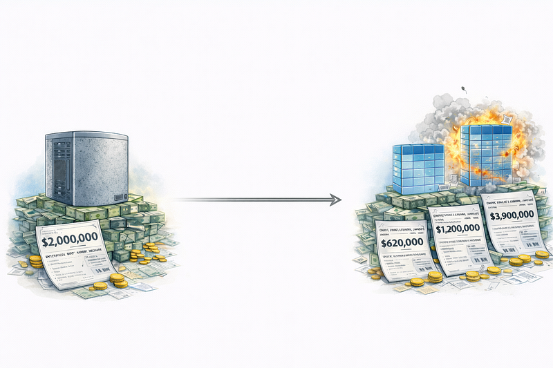 Why Two Identical Teradata Migrations Produce Wildly Different Snowflake Costs