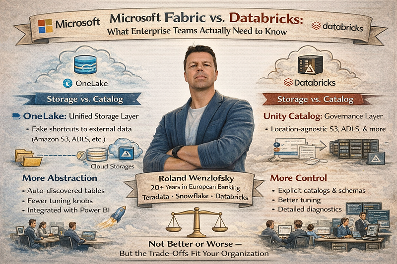 Microsoft Fabric vs. Databricks: What Enterprise Teams Actually Need to Know