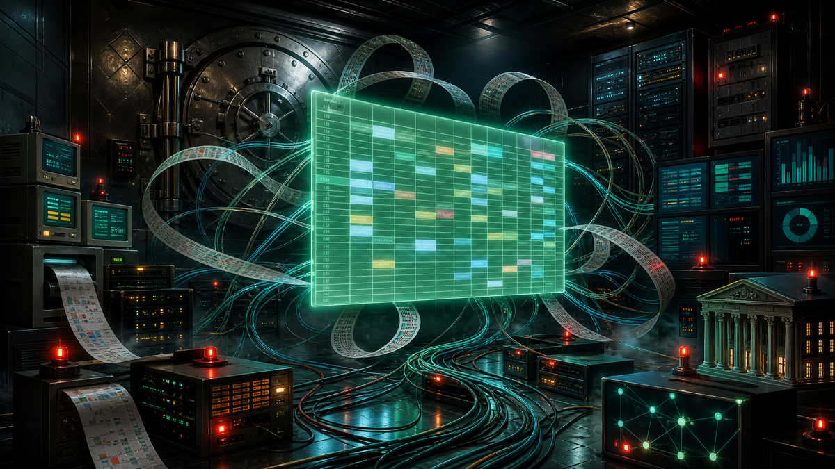 The Most Dangerous System in Your Bank Runs on Excel